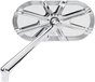 ARLEN NESS Deep Cut Mirror - Chrome - Left Caged Series Mirror - Team Dream Rides