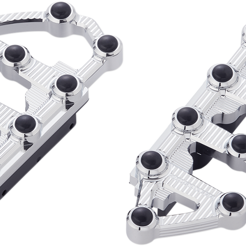 ARLEN NESS MX Passenger Boards - Chrome MX Billet Floorboards - Team Dream Rides