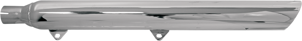 BASSANI XHAUST Chrome Mufflers - Slash-Up Slip-On Mufflers for True Dual Headers - Team Dream Rides