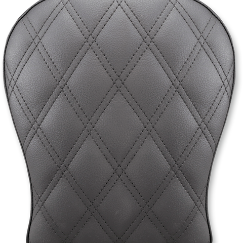 SADDLEMEN Lattice Stitched Pad - Black -  9