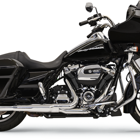 BASSANI XHAUST DNT Megaphone Muffler - Chrome/Chrome DNT Megaphone Slip-On Mufflers - Team Dream Rides