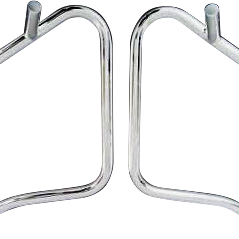 DRAG SPECIALTIES Saddlebag Guards - Chrome Saddlebag Protector - Team Dream Rides