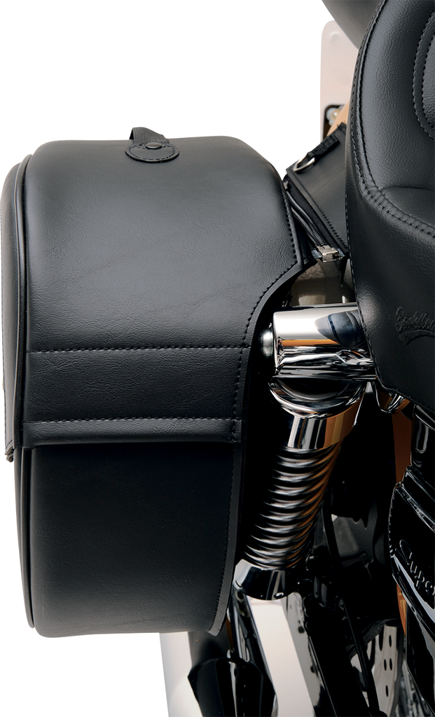 SADDLEMEN Drifter Teardrop Saddlebags with Shock Cutaway Drifter Teardrop Saddlebags with Shock Cutaway - Team Dream Rides