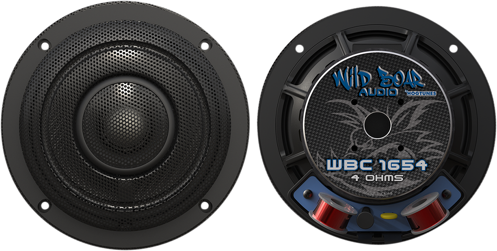WILD BOAR AUDIO 6.5" Speaker 4 Ohm 200 W 200 Watt Front Speakers - Team Dream Rides
