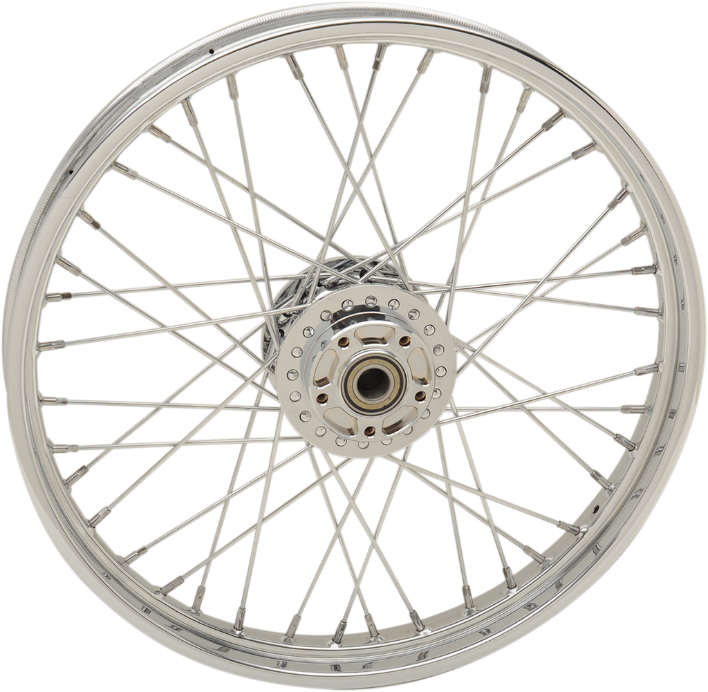 DRAG SPECIALTIES Wheel - Front - 21 x 2.15" - 12-17 FXD - With ABS Replacement Laced Wheel - Team Dream Rides