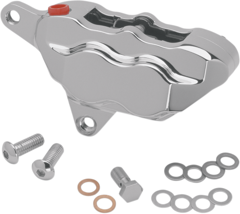 HAWG HALTERS 4-Piston Front Caliper 4-Piston Brake Caliper - Team Dream Rides