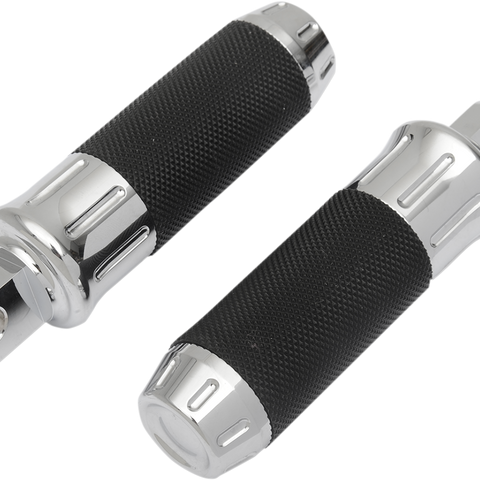 DRAG SPECIALTIES Custom Footpegs - Chrome Custom Footpegs - Team Dream Rides