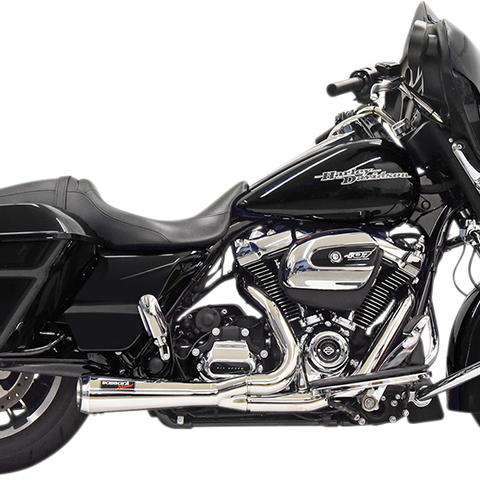 BASSANI XHAUST Short 2:1 Exhaust for FL - Chrome Road Rage 2:1 Short Exhaust System - Team Dream Rides