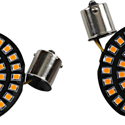 DRAG SPECIALTIES Bullet-Style Turn Signal Insert - Amber LED Turn Signal Inserts - Team Dream Rides