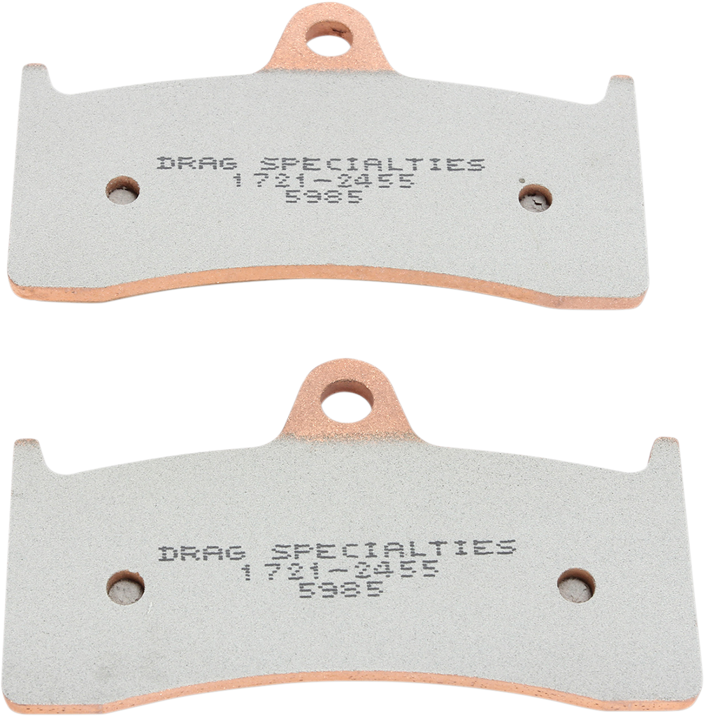 DRAG SPECIALTIES Sintered Brake Pads - Buell Sintered Metal Harley/Buell Brake Pads - Team Dream Rides