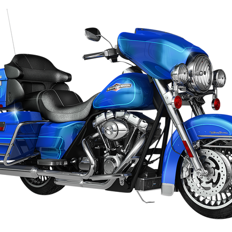 ULTRACOOL Oil Cooler Kit - Chrome - Below Regulator Mount 3.0 Below Regulator Mount Oil Cooler with Fan Kit for FLH - Team Dream Rides