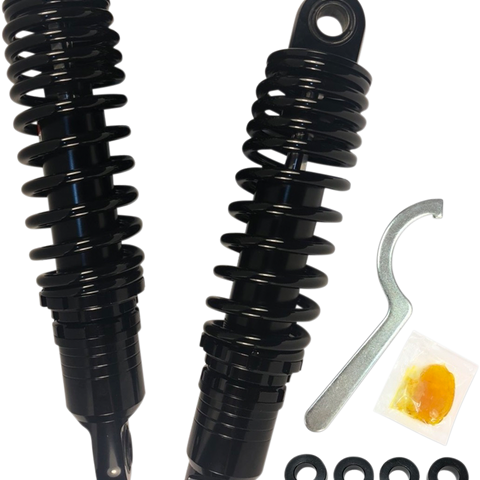 DRAG SHOCKS Premium Ride-Height Adjustable Shocks - Black - Standard - 11.5