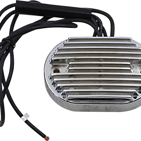 DRAG SPECIALTIES Regulator - FX/FLST '01-'06 - Chrome Solid-State Regulator - Team Dream Rides