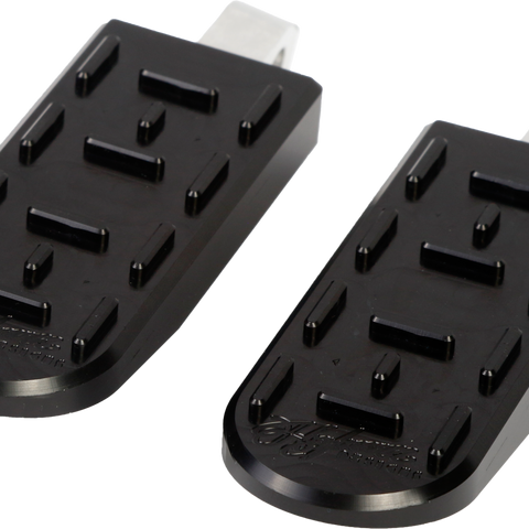 H/D Billet Foot Pegs Black - Team Dream Rides