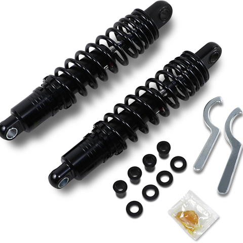 DRAG SHOCKS Premium Ride-Height Adjustable Shocks - Black - Standard - 12.5