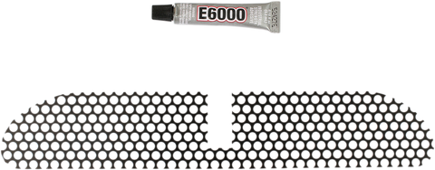 KLOCK WERKS Fairing Vent Screen - Round - Black Fairing Vent Screen - Team Dream Rides