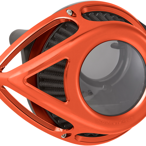 ARLEN NESS Air Cleaner - Tear Sucker - Orange Clear Tear Air Cleaner - Team Dream Rides