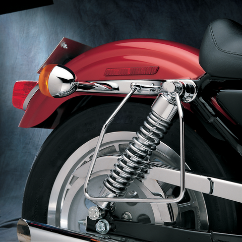 DRAG SPECIALTIES Saddlebag Support - XL Chrome Saddlebag Support Brackets - Team Dream Rides