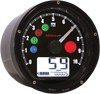 KOSO NORTH AMERICA TNT-01 Electronic Speedometer/Tachometer - Black Face - Black Housing - 3" Diameter x 1.75" D TNT-01 Electronic Speedometer/Tachometer - Team Dream Rides