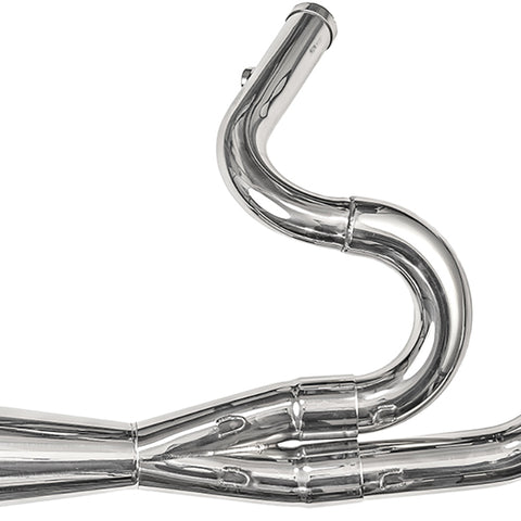 2in1 M8 Flt Shorty Pipe Polished - Team Dream Rides