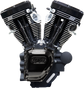 S&S CYCLE T143 Long Block Engine - Black T143 Long-Block Engine - Team Dream Rides