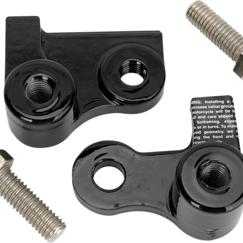 BURLY BRAND Rear Lowering Kit - Black - Lowers 1