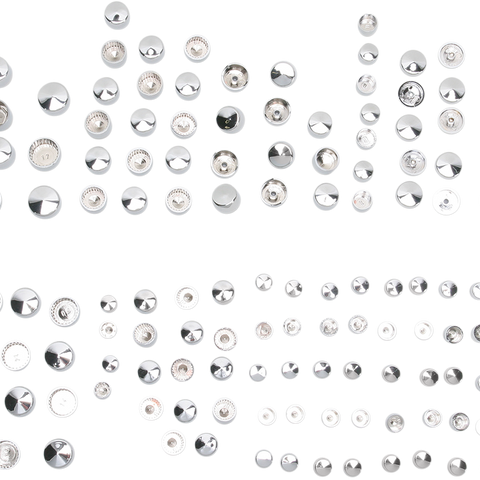 DRAG SPECIALTIES Cover Bolt Chrome Bolt Cover Deluxe Kit - Team Dream Rides