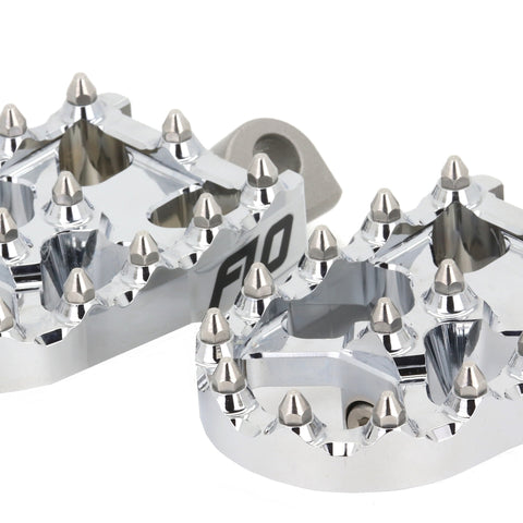 MOTO STYLE FOOTPEG SET CHROME 2