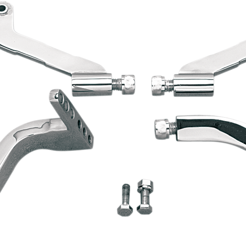 DRAG SPECIALTIES Floorboard Mounting Brackets Driver Floorboard Mounting Brackets - Team Dream Rides