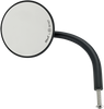 BILTWELL Mirror - Round - Black Utility Mirror — Black, Screw-In - Team Dream Rides
