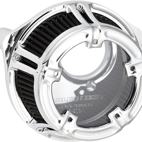 ARLEN NESS Air Cleaner Method Sucker Chrome Twin Cam Method™ Clear Series Air Cleaner - Team Dream Rides