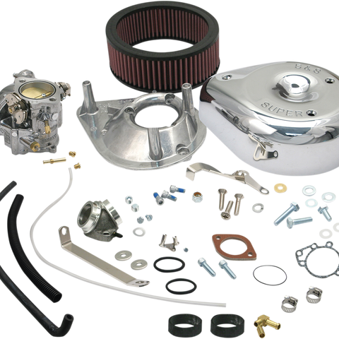 S&S CYCLE Super E Carburetor Kit - Sportster 11-0406 - Team Dream Rides