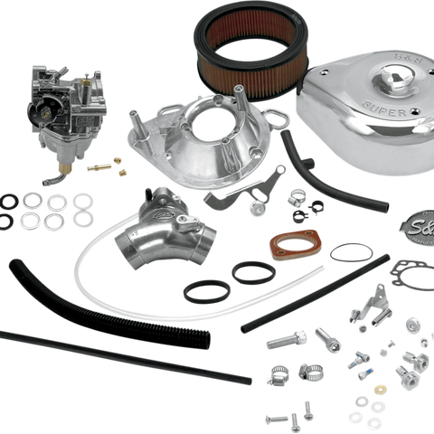S&S CYCLE Super E Carburetor Kit - Evolution Big Twin 11-0419 - Team Dream Rides