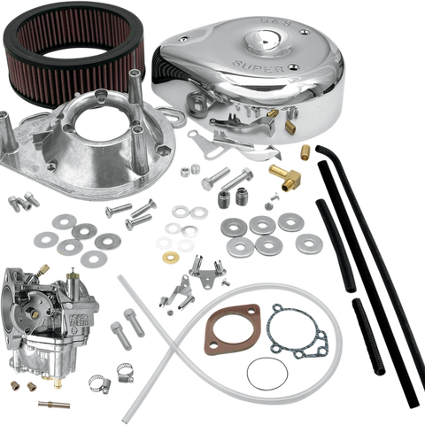 S&S CYCLE Super E Carburetor Kit - Evolution Big Twin 11-0440 - Team Dream Rides