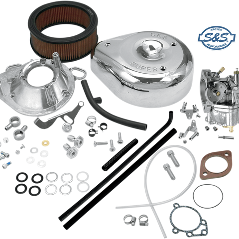 S&S CYCLE Super E Carburetor Kit - Evolution Big Twin 11-0442 - Team Dream Rides