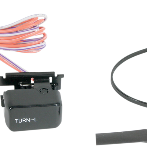DRAG SPECIALTIES Black Left-Side Turn Signal Switch Kit Handlebar Switch - Team Dream Rides