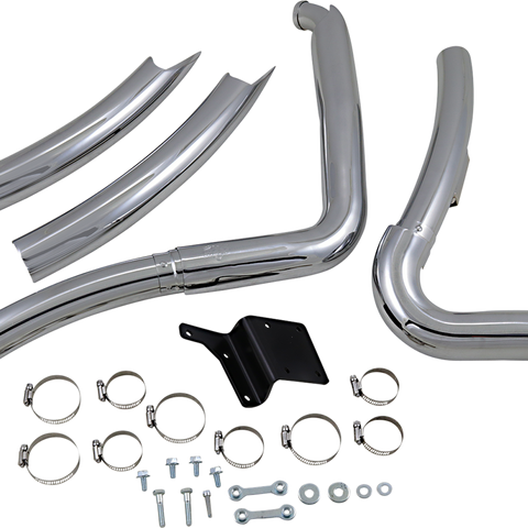 VANCE & HINES Big Radius Chrome Exhaust Big Radius 2:2 Exhaust System - Team Dream Rides