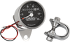 DRAG SPECIALTIES 2.4" MPH Mini LED Mechanical Speedometer/Indicators - Chrome Housing - Black Face - 2:1 2.4" Mini Mechanical Speedometer - Team Dream Rides