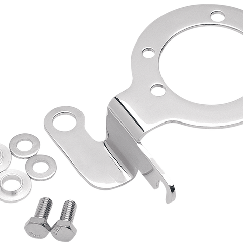 DRAG SPECIALTIES Mikuni Support Bracket 92-06 Chrome Carb Support Bracket with Choke Cable Mount - Team Dream Rides