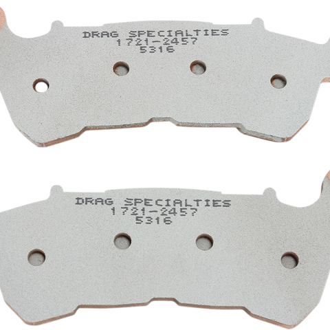 DRAG SPECIALTIES Sintered Brake Pads - Sportster Sintered Metal Harley/Buell Brake Pads - Team Dream Rides