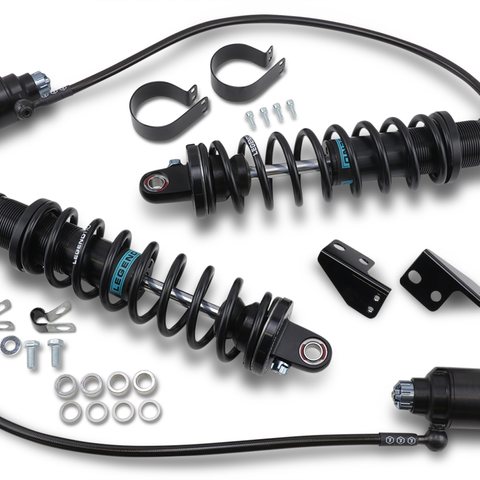 LEGEND SUSPENSION REVO ARC Remote Reservoir Shocks - Standard - Black - 14