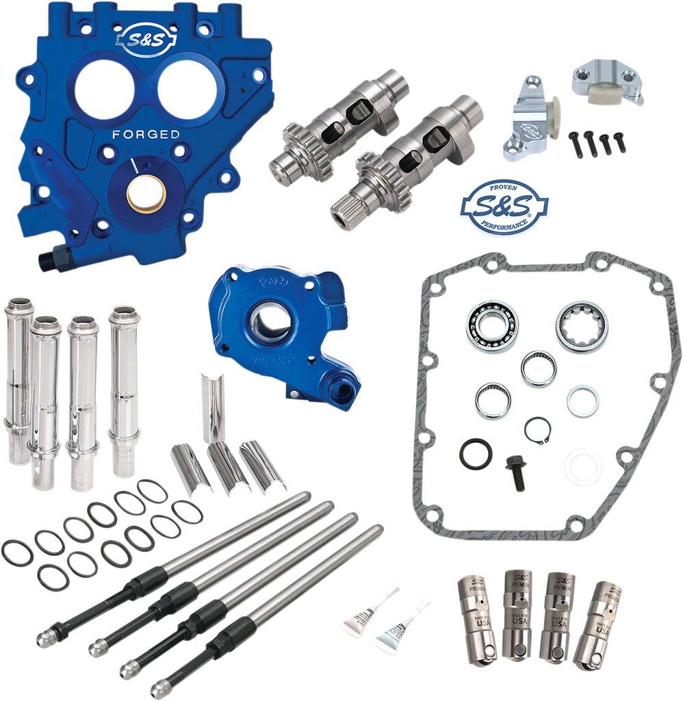 S&S CYCLE Cam with Plate - 551 Series - Easy Start Gear-Drive and Chain-Drive Cam Chest Kit - Team Dream Rides