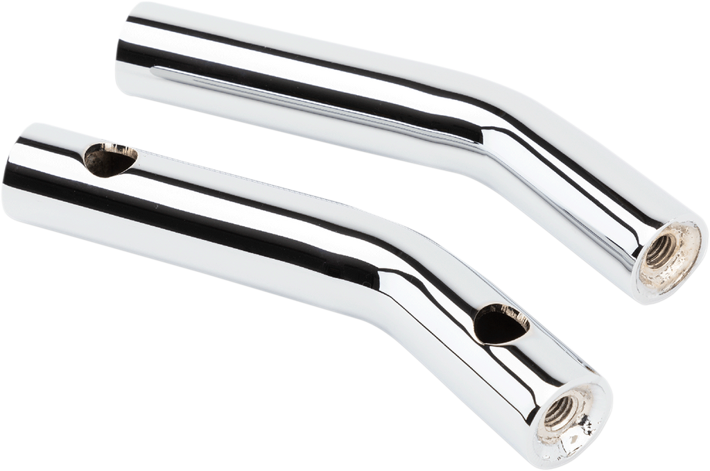 LA CHOPPERS Chrome 8" Kage Fighter Pullback Riser Kage Fighter Handlebar Riser - Team Dream Rides