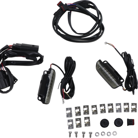 CUSTOM DYNAMICS Luggage Rack Light Bar - Smoke Luggage Rack LED Light Bar - Team Dream Rides