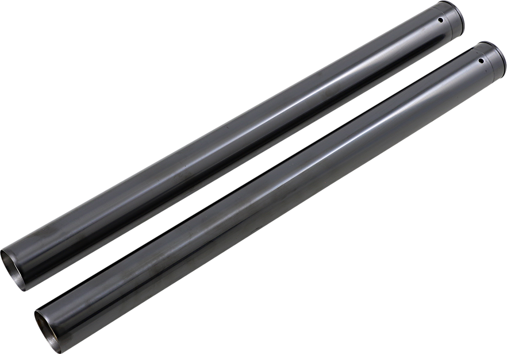 CUSTOM CYCLE ENGINEERING Black Diamond-Like Fork Tubes -  49 mm - 23.50" Length Black Diamond-Like Fork Tubes - Team Dream Rides
