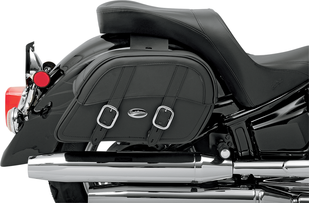 SADDLEMEN Drifter™ Slant Saddlebags - LG Drifter™ Slant Saddlebags - Team Dream Rides