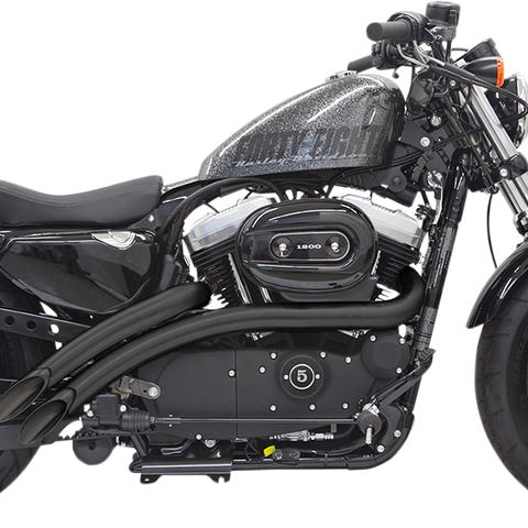BASSANI XHAUST Radial Sweeper Exhaust - Black - '14-'19 XL Radial Sweeper Exhaust - Team Dream Rides