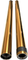 PRO-ONE PERF.MFG. Fork Tube - Gold - 39 mm - 24.25" Length Fork Tubes - Team Dream Rides