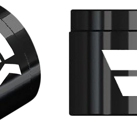 KHROME WERKS Black Air Turbine Grips for TBW Turbine Grips - Team Dream Rides