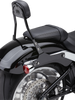 COBRA Backrest Kit - 14" - Black - Softail Detachable Backrest Kit - Team Dream Rides